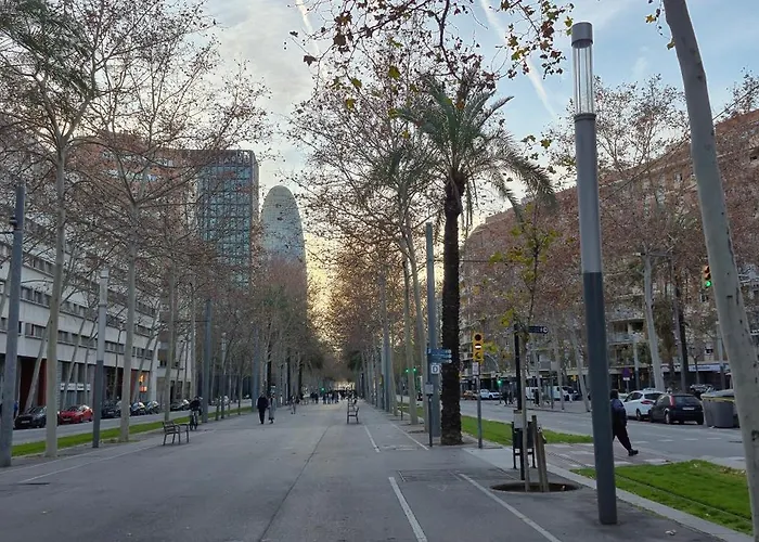 Avenida Diagonal distrito tecnológico 22 arroba - Angeles Terraza Apartamento Barcelona